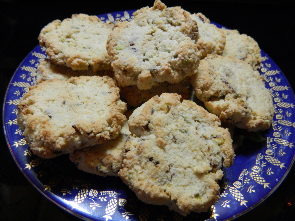 Pistachio and Date Cookies (Naturally Gluten-Free)